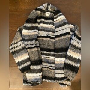 Multicolor knit cardigan